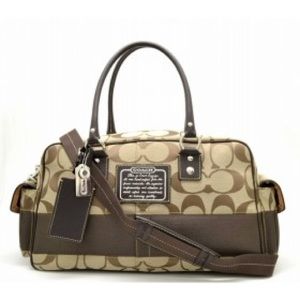 Coach brand travel bag